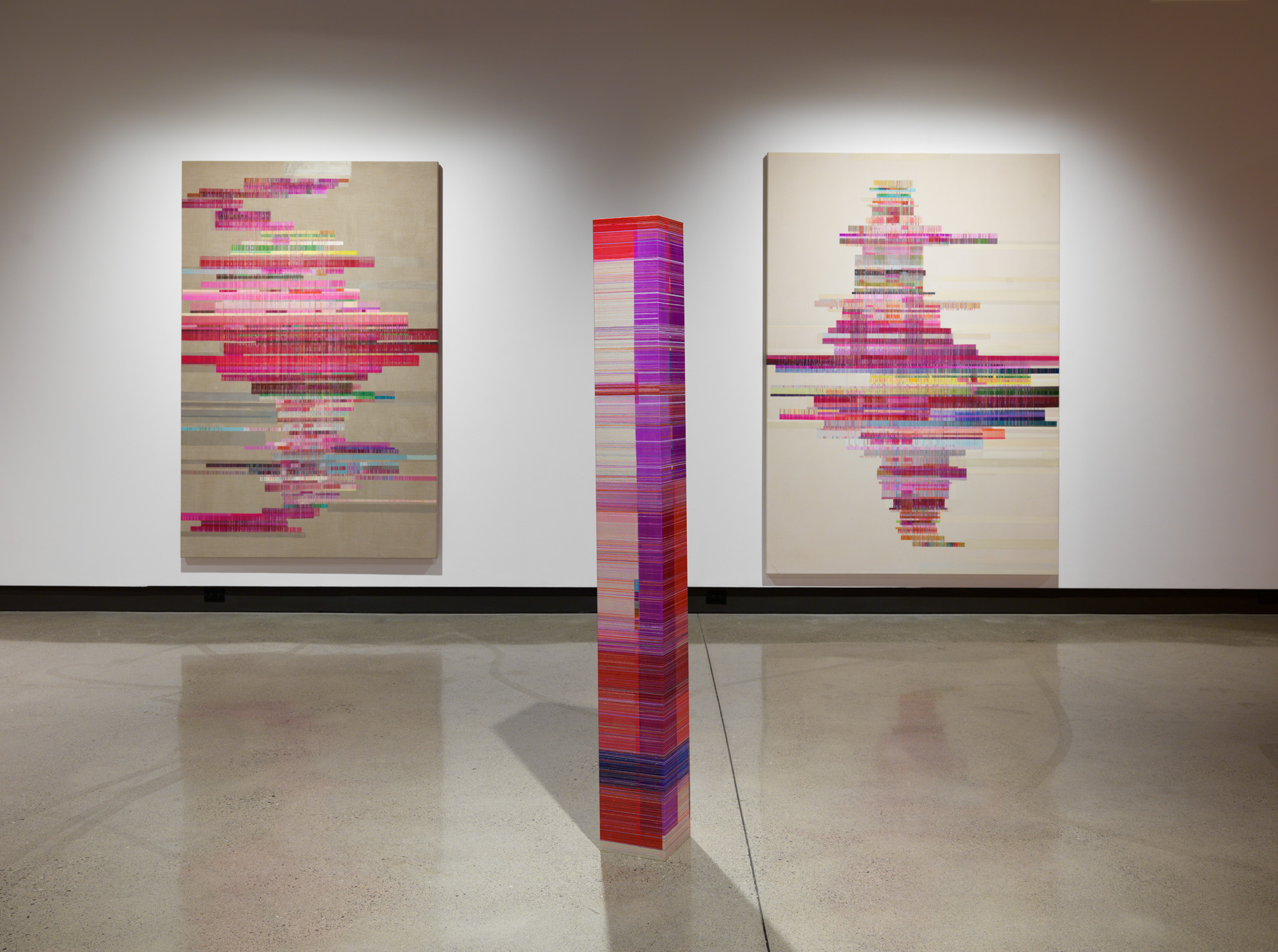 Paralleles: Unseen Feminine Forces Exhibition View by Antonietta Grassi.